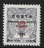 Delcampe - ● PORTOGALLO 1936 ֍ COSTA TRANS ֍ ATLANTIC FLIGHT 1936 ● New York / Lisbon ● Emissione Privata ● L 155 ● - Unused Stamps