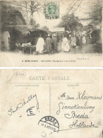 Delcampe - GAMBIA - RIVER GAMBIA - MACARTHY, THE MARKET IN MACARTHY - CLICHE M.H.P. - 1909 - Gambia