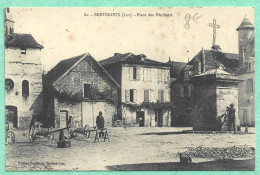Delcampe - 46 - LOT - BRETENOUX - Pechbreil 82 - Place Des Pénitents 764 - Bretenoux