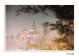 Delcampe - 33 BAZAS La Cathédrale St Jean Dan La Brume De L'hiver 20 (scan Recto Verso)MG2810 - Bazas