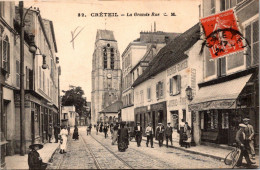 Delcampe - 94 CRETEIL - La Grande Rue - Creteil