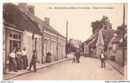 Delcampe - ANQP2-0123-72 - MAROLLES-LES-BRAULTS - Route De St-aignan - Marolles-les-Braults