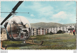 Delcampe - T21- TIZI - OUZU - KABYLIE - LES H. L. M. -  LES  CITES - HELICOPTERE - ( 2 SCANS ) - Tizi Ouzou