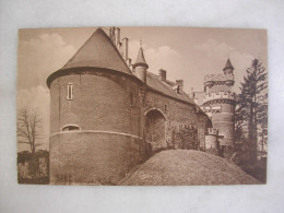 Delcampe - LENNIK - Château De Gaesbeek - Vue Générale De L'aile Droite - Tour De Leeuw Saint Pierre : Courtine - Lennik