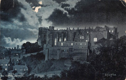 Delcampe - B144 England Castle Durham Moonlight Vintage Postcard - Sonstige & Ohne Zuordnung