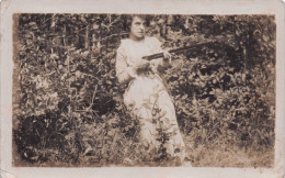 Delcampe - Psycho Woman WW1 Animal Hunter Antique Port Arthur Australia Postcard - Port Arthur