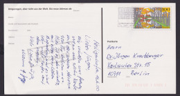 Delcampe - Bund Ganzsache Deutsche Post Umzug Ich Bin Umgezogen Wertstempel 100 Spreewald - Postkaarten - Gebruikt