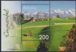 Delcampe - Schweiz Mi.Nr. Block 57 Emmental, Bauernhof, Emmentaler Alpen - Altri & Non Classificati