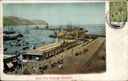 Delcampe - CPA Santa Cruz De Teneriffa Teneriffa Kanarische Inseln Spanien, Mole - Sonstige & Ohne Zuordnung
