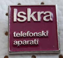 Delcampe - ISKRA Phones Telefonski Aparati Slovenia Pin - Marques