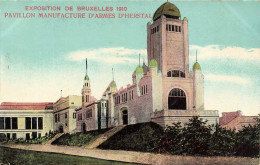 Delcampe - [-15%] BELGIQUE - Bruxelles - Expositions De 1910 - Pavillon Manufacture Darmes DHerstal - Carte Postale Anci - Weltausstellungen