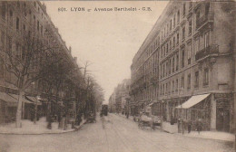 Delcampe - TE 22-(69) LYON - AVENUE BERTHELOT - " COMPTOIR QUARTIER LATIN "- 2 SCANS - Lyon 7