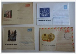 Delcampe - 4 Envelopes USSR 1970-s,1996. - Briefe U. Dokumente