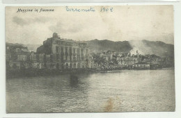 Delcampe - MESSINA IN FIAMME -  VIAGGIATA FP - Messina