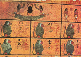 Delcampe - [-15%] EGYPTE - Tomb Of Tut Ankh Amun 1358 B C - Les Babouins Sacrés Assistante Au Voyage - Carte Postale Ancienne - Kairo