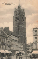 Delcampe - [-5%] FRANCE - Dunkerque - Beffroi - Horloges - Commerces - Tabacs - Rue - Calèche - Cheval - Animé - Carte Postale Anci - Dunkerque