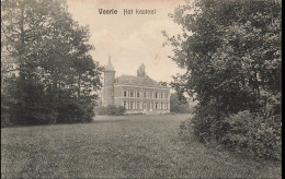 Delcampe - [-30%] BELGIQUE - Veerle - Het Kasteel - Vue Sur Le Château - Oblitération étoilée - Carte Postale Ancienne - Laakdal