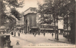 Delcampe - [-15%] FRANCE - Paris - Boulevard Saint Denis Et La Porte Saint Martin - Carte Postale Ancienne - Autres Monuments, édifices