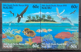 Delcampe - Lot De 4 Timbres Neufs** Nauru 1993 - Nauru