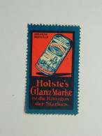 Delcampe - Reklamemarke Glanzstärke Arnold Hoste Bielefeld - Vignetten (Erinnophilie)