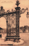 Delcampe - [-15%] FRANCE - Nancy - Place Stanislas - Grilles En Fer Forgé De Jean Lamour - Carte Postale Ancienne - Nancy