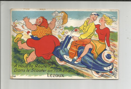 Delcampe - 63 - LEZOUX - Scooter -  Solex  ( Carte à Système ) - Lezoux