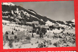 Delcampe - GBX-11 Leysin En Hiver Les Hotels.  Wehrli 2039. Circulé. - Leysin