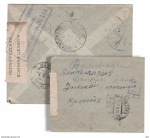 Delcampe - Russia 1916 Cover KISLOVODSK Military Censorship N.116 - Briefe U. Dokumente