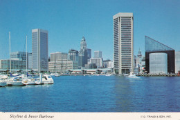 Delcampe - USAMD 02 05 #10 - BALTIMORE - SKYLINE & INNER HARBOUR - Baltimore