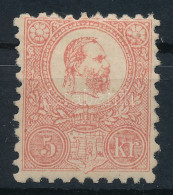 Delcampe - * 1871 Kőnyomat 5kr Rózsaszínű Eredeti Gumival, Szép állapotban (110.000) / Mi 3a With Original Gum, Nice Quality - Other & Unclassified