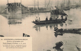 Delcampe - Montreuil Bellay * Catastrophe Ferroviaire Du 23 Novembre 1911 * Le Train D'angers à Poitiers * 6ème Génie Et Préfet - Montreuil Bellay