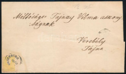 Delcampe - 1860 2kr II. Halotti értesítőn / 2kr II. On Obituary Notice "PRESSBURG" - Verebély - Altri & Non Classificati