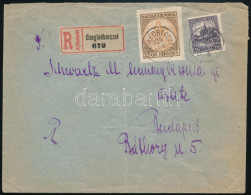 Delcampe - 1926 Ajánlott Levél 2500K és 16f Vegyes Bérmentesítéssel / Registered Cover With Mixed Franking "CZEGLÉDBERCZEL" - Altri & Non Classificati
