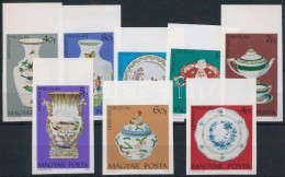 Delcampe - ** 1972 Herendi Porcelánok Vágott ívszéli Sor / Mi 2795-2802 Imperforate Set - Other & Unclassified