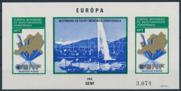 Delcampe - ** 1974 Európai Biztonsági és Együttműködési Konferencia - Genf Vágott Blokk (22.000) / Mi 103 Imperforate Block - Other & Unclassified