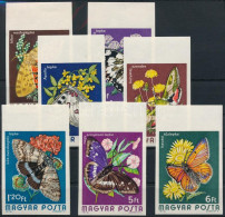 Delcampe - ** 1974 Lepke ívszéli Vágott Sor / Mi 2994-3000 Imperforate Margin Set - Other & Unclassified