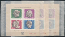 Delcampe - ** 1976 3 Db Bélyegnap Ajándék Blokk, Sorszámkövetőek (60.000) - Other & Unclassified