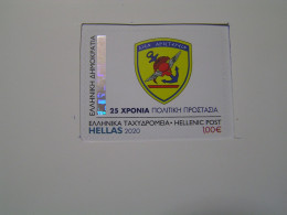 Delcampe - GREECE 2020  25 Years Of Civil Protection Air Force  Self-Adhesive MNH.. - Ungebraucht