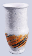 Delcampe - Gorka Lívia (1925-2011): Váza. Többszínű Mázzal Fedett Kerámia, Jelzett, Hibátlan, M: 22 Cm - Other & Unclassified