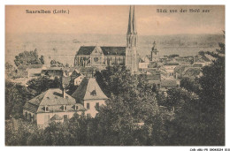Delcampe - CAR-ABUP5-0356-57 - SAARALBEN - Blick Von Der Hohi Aus - Sarralbe
