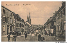 Delcampe - CAR-ABUP5-0357-57 - SAARALBEN - Hauptstrasse - Sarralbe