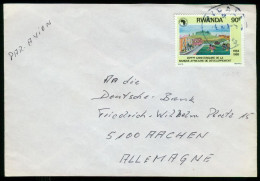 Delcampe - Br Rwanda, Kigali >> Germany, Aachen | Airmail Cover #bel-0722 - Covers & Documents
