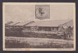 Delcampe - Postcard, BELGIAN CONGO, Kinshasa, Customs Hangars - Kinshasa - Leopoldville