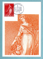 Delcampe - Carte Maximum Monaco 1989 - Philexfrance 89 - Fraternité - YT 1690 - Maximum Cards