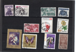 Delcampe - Polonia 8 - Lotto N. 11 Francobolli Usati - Sammlungen