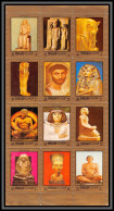 Delcampe - Sharjah - 1716 Bloc Tutankhamun Toutânkhamon Egypte Egyptian Art Pharaon Non Adopté ** MNH 1972 Egypt - Egyptology