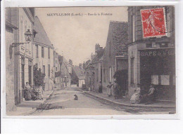 Delcampe - NEUVY-le-ROI: Rue De La Fontaine - Très Bon état - Neuvy-le-Roi