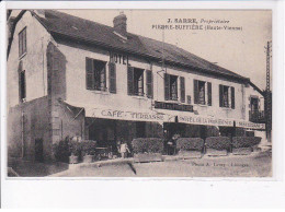 Delcampe - PIERRE-BUFFIERE: Hôtel De La Providence, Café, Terrasse - Très Bon état - Pierre Buffiere