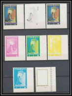 Delcampe - Guinée équatoriale Guinea 296 N°327 Picasso Essai Proof Non Dentelé Imperf Orate Tableau Painting MNH ** - Picasso