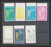 Delcampe - Guinée équatoriale Guinea 291 N°326 Picasso Essai Proof Non Dentelé Imperf Orate Tableau Painting MNH ** - Picasso